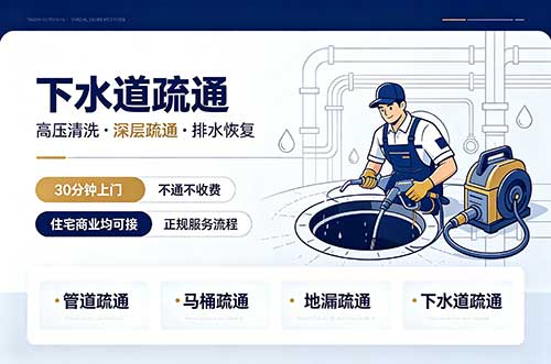 简阳下水道疏通